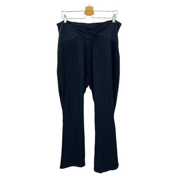 Target Isabel Maternity by Isabel & Ingrid Size 14 BLACK Bootcut Maternity Pants - Picture 2 of 11